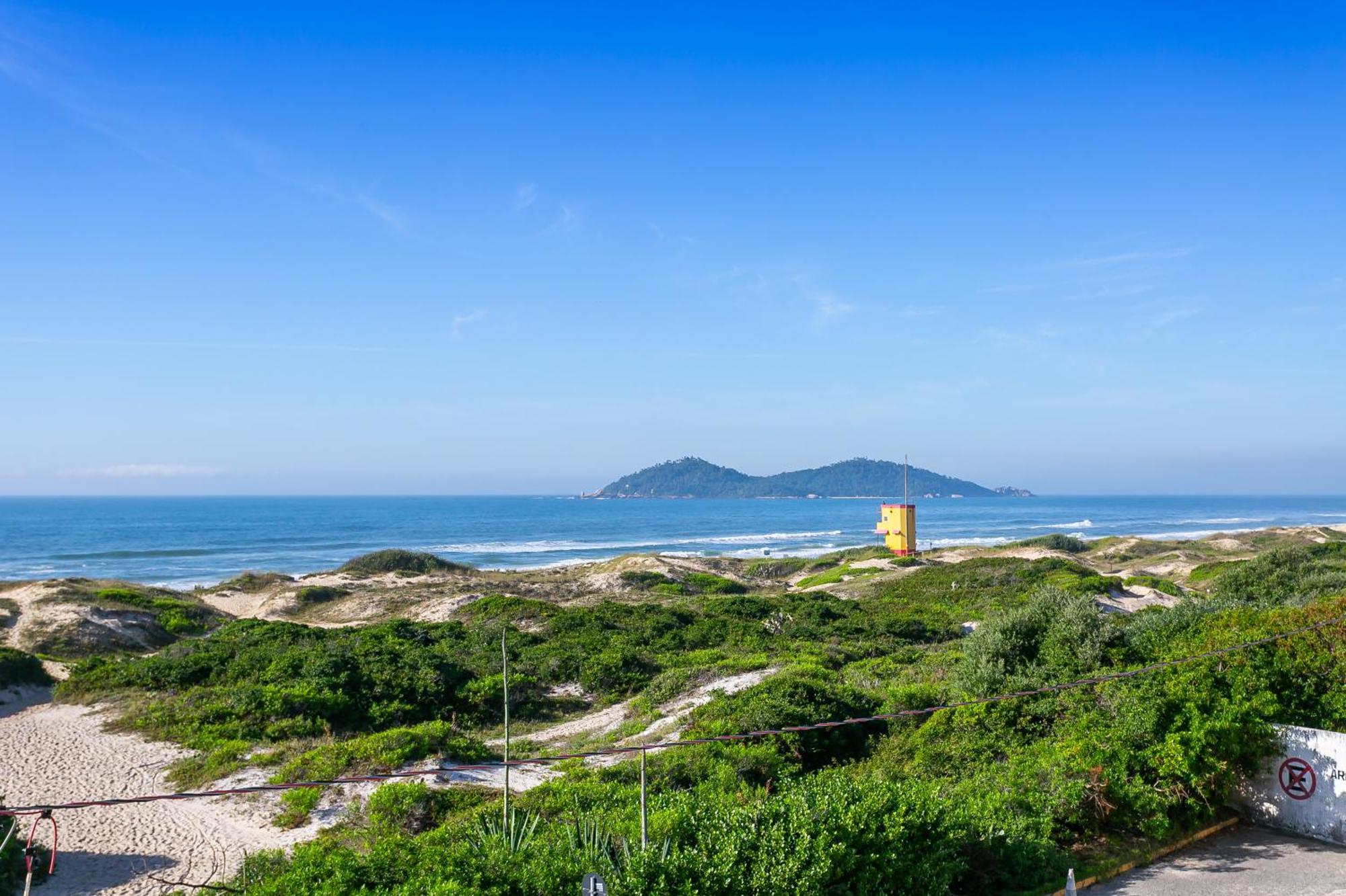 Apartamento Vista Mar No Novo Campeche Florianópolis Exterior foto
